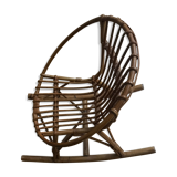 Child rattan rocking chair