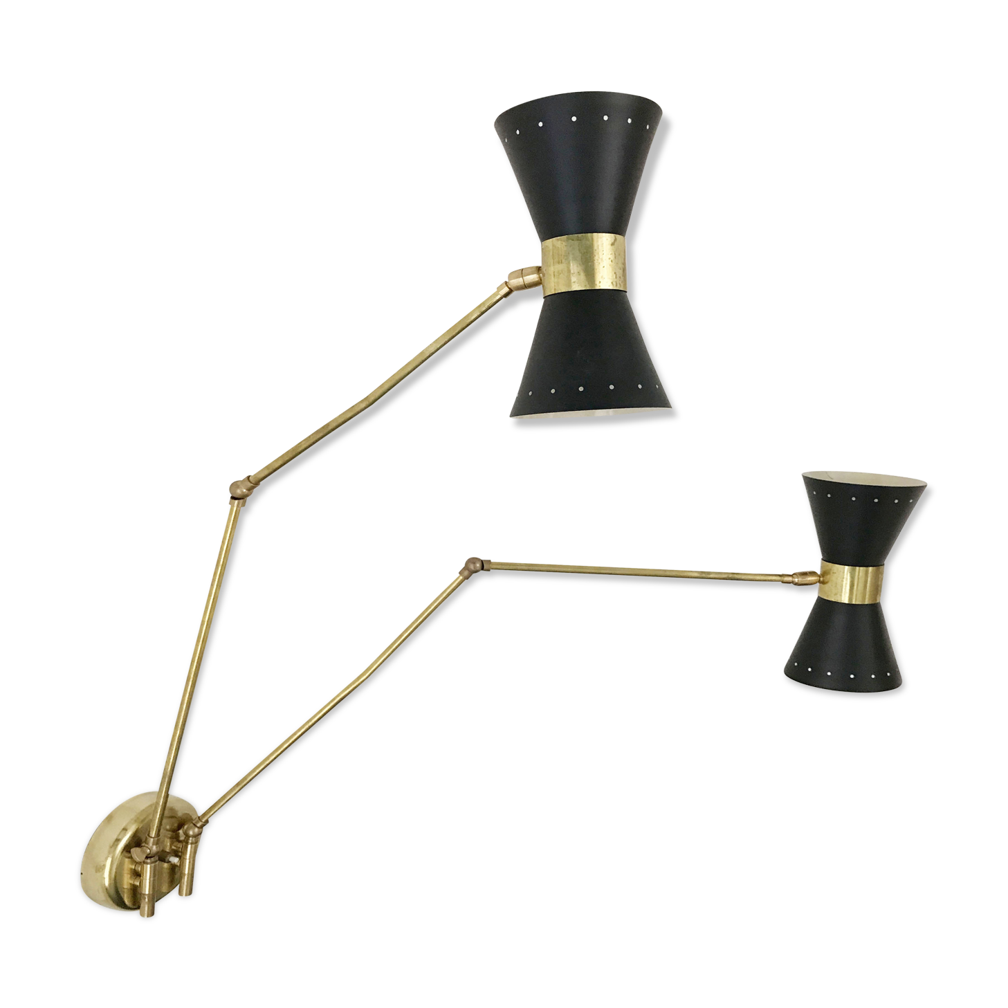 Wall lamp in the style of Italian creations of the 50s