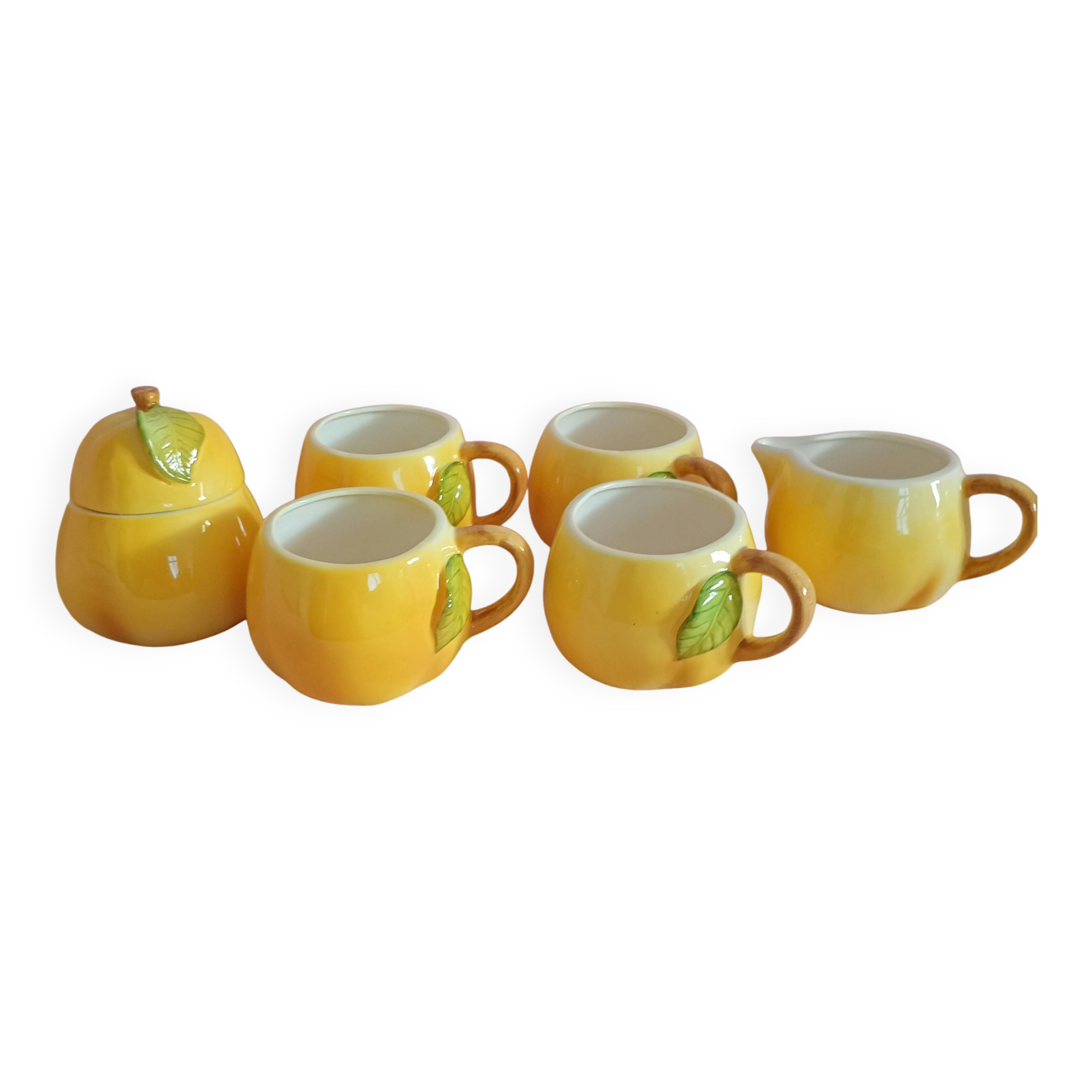 Vintage ceramic coffee or tea service.