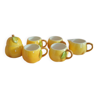 Vintage ceramic coffee or tea service.