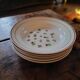 Floral pattern soup plates – 1950s