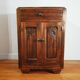 Confiturier en noyer – meuble de rangement ancien 1930-40
