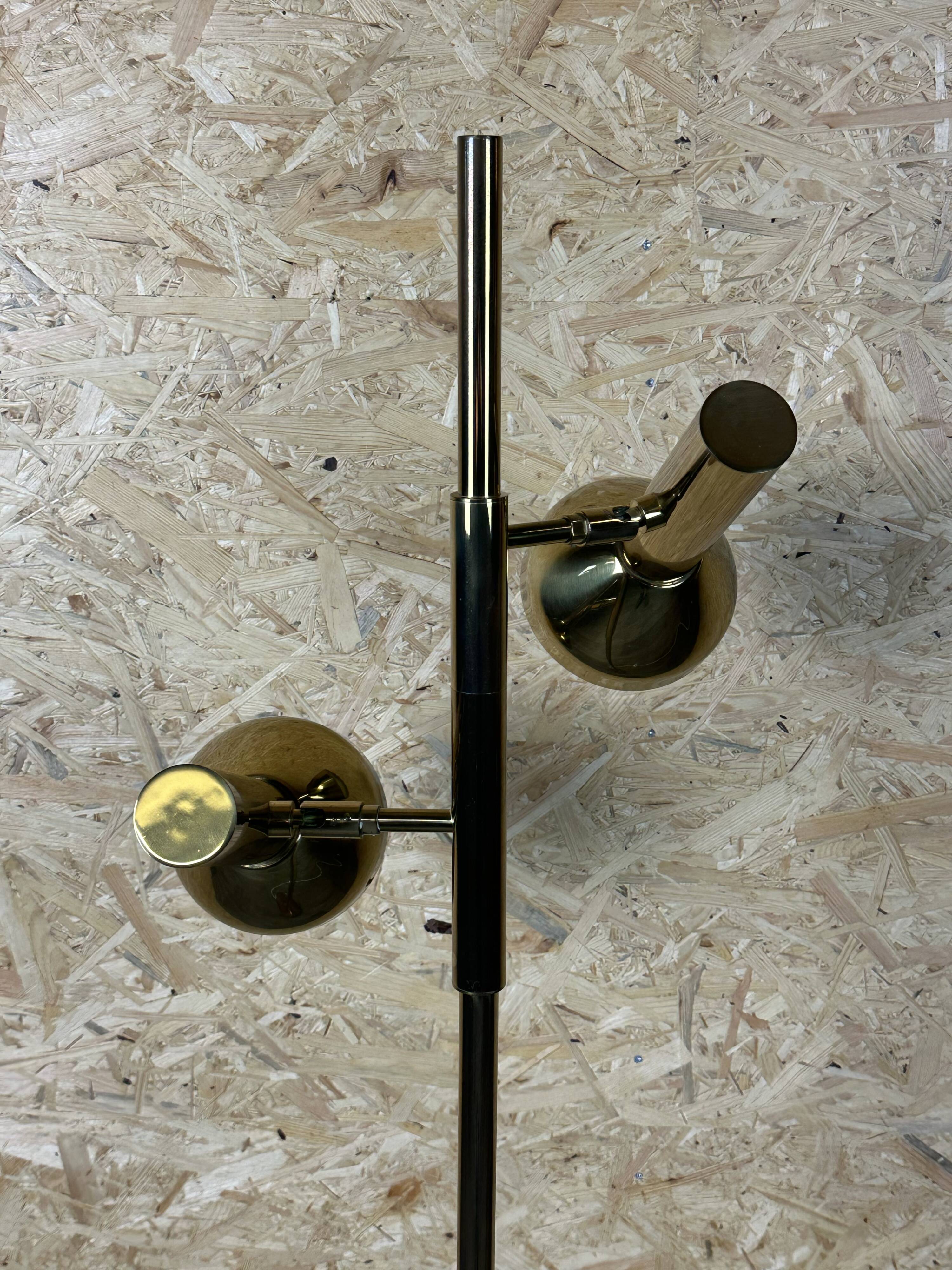 60s 70s 2-bulb adjustable floor lamp by Cosack Leuchten Germany