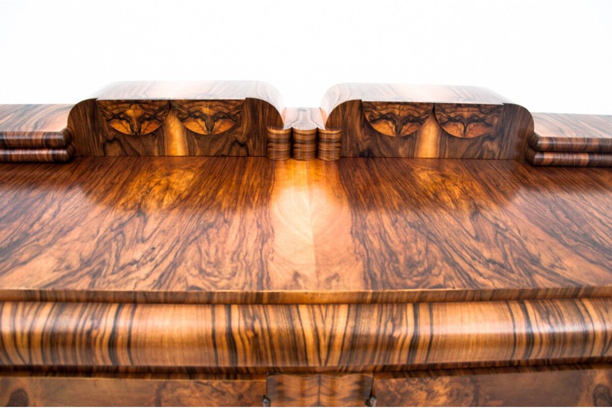 Art Deco Sideboard, Poland, 1940s