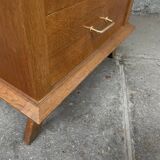 Chiffonnier vintage en bois – 5 tiroirs