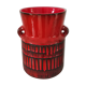 Red vase by Roger Capron circa 1960