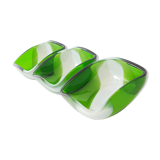 Suite of 3 glove in Murano 1970