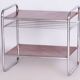 Bauhaus Side Table in Chrome-Plated Steel, 1930s