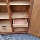 3-door walnut wardrobe