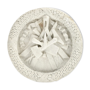 Blason Maçonnique en - marbre