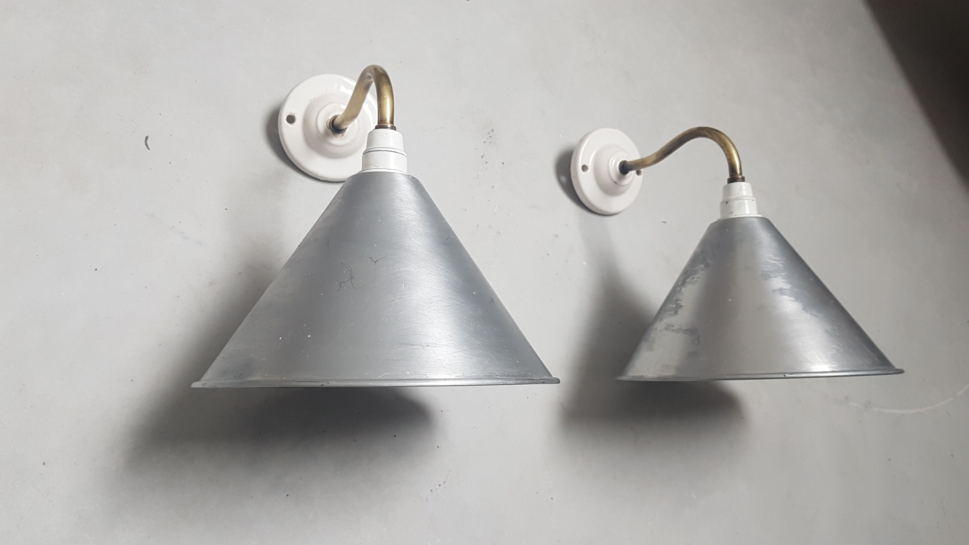 2-Pack Swan neck wall light
