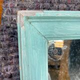 Large turquoise mirror