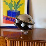 Space age flying saucer Ufo table lamp, Italy 1970s