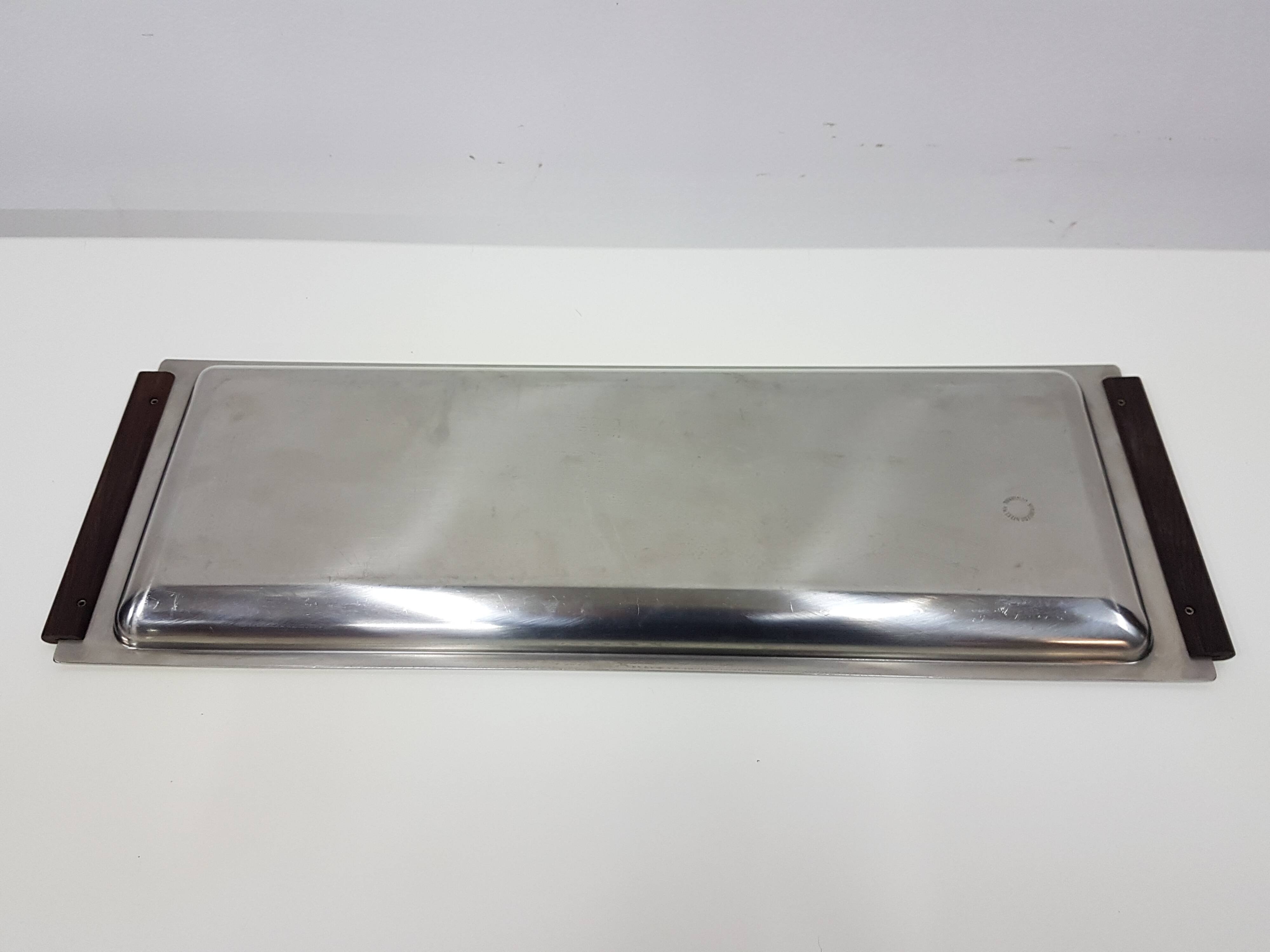 Vintage set of three trays, Denmark, 1960s.