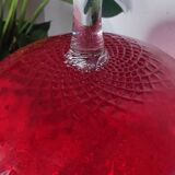 Red vase Empoli Italy 1960