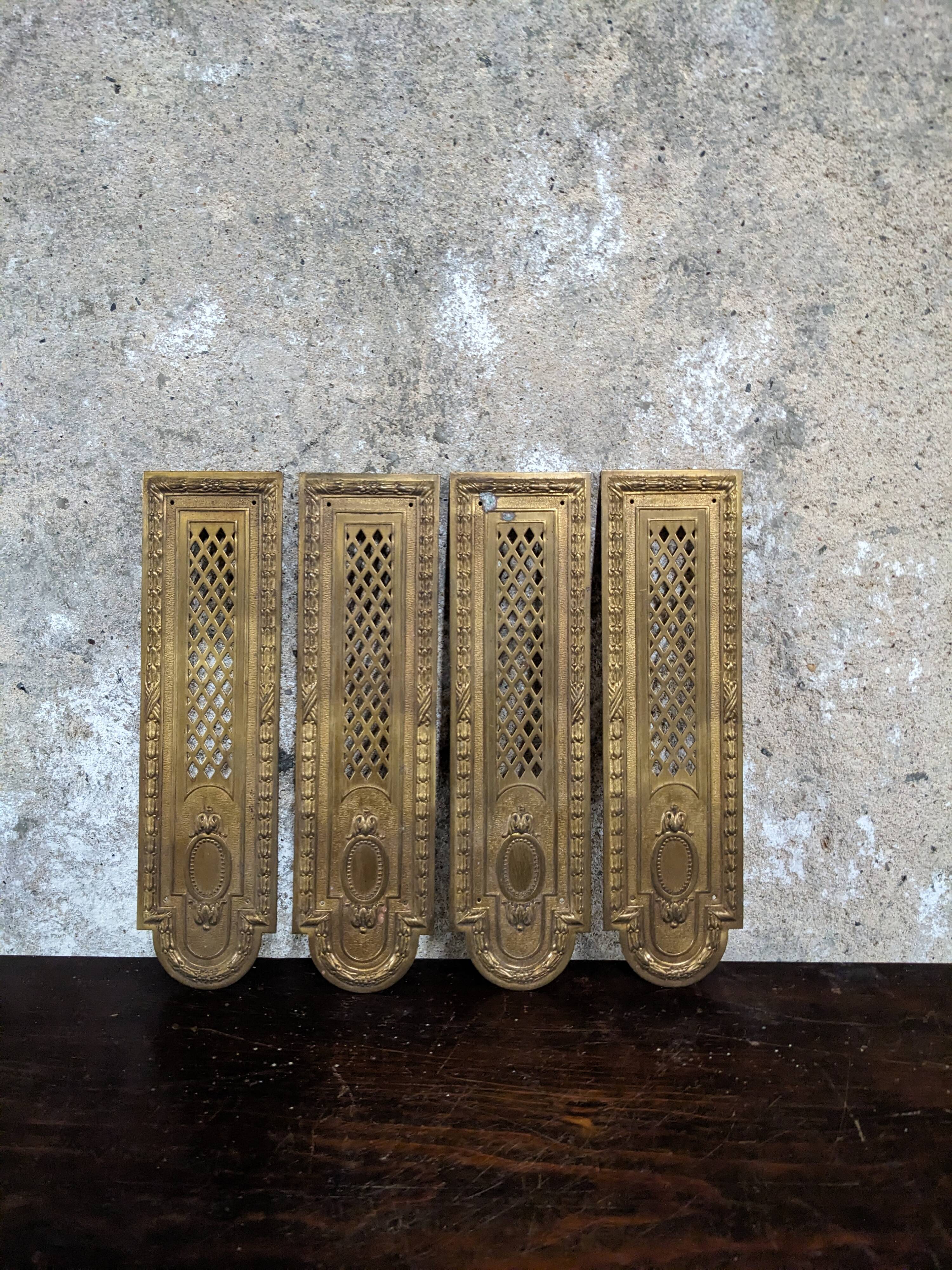 Decorative door plates