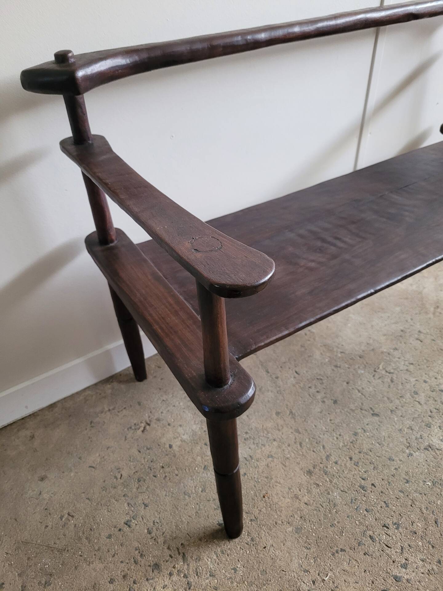 Banc brutaliste début XXème