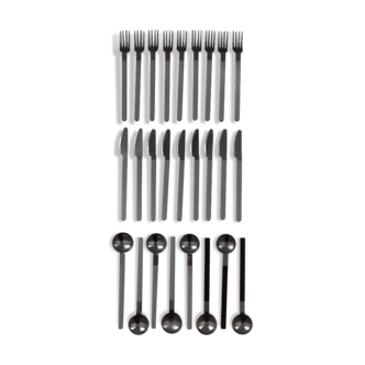 Lot of 20 Air France cutlery set design Raymond Loewy