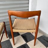 Set of 4 chairs by H.W. Klein for Bramin
