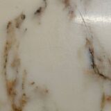 Table basse chromé marble 1970"vintage