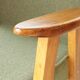 Vintage olive green bouclé armchair model 366