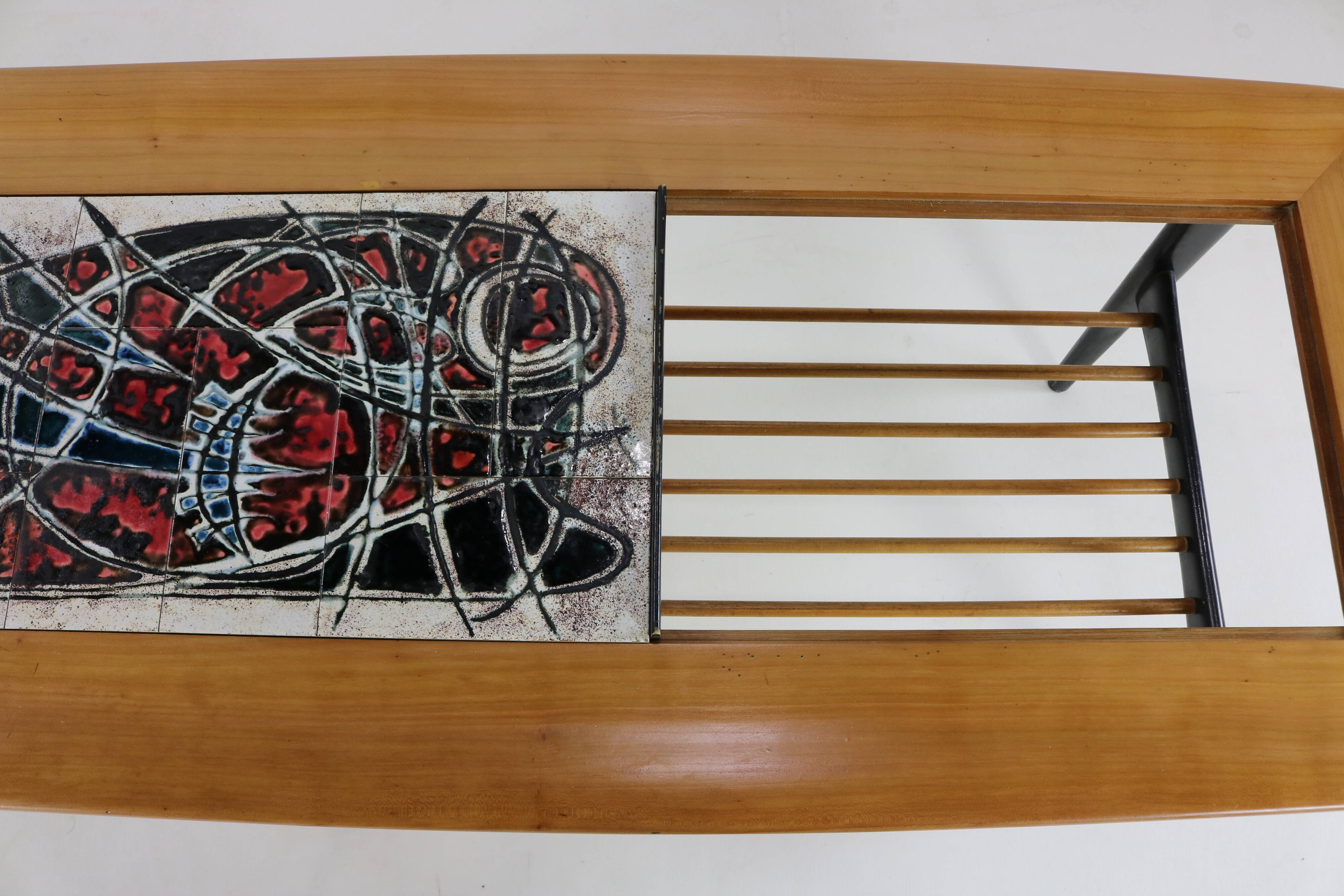 Iconic belgian design coffee table by Alfred Hendrickx