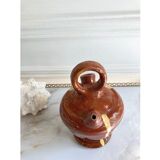 Gargche gargoulette glazed pottery