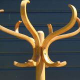 Baumann parrot coat rack, simple, light beech