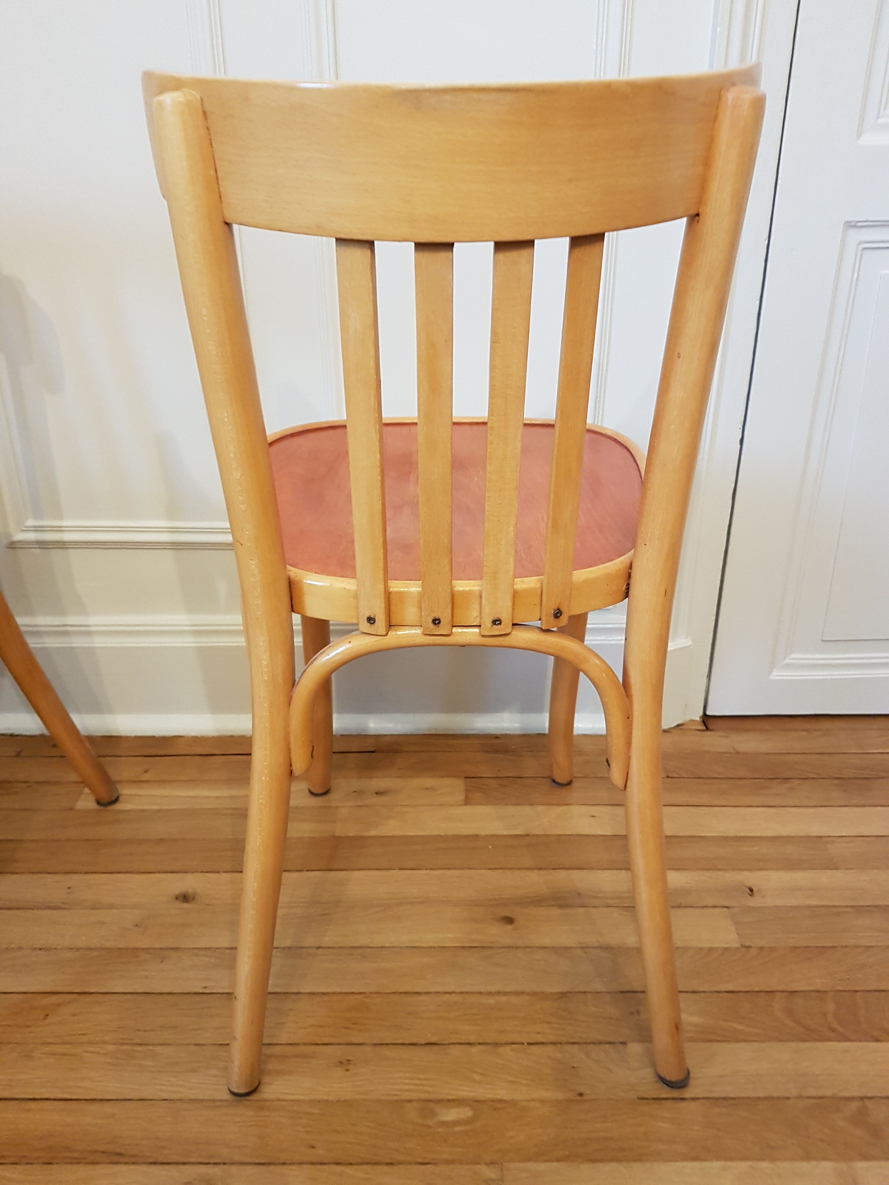 Series of 4 bistro chairs