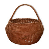 Panier coffre en rotin