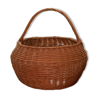 RATTAN CHEST BASKET