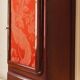 Medicine cabinet in red lacquered wood “Blood of beef”, Circa 1930