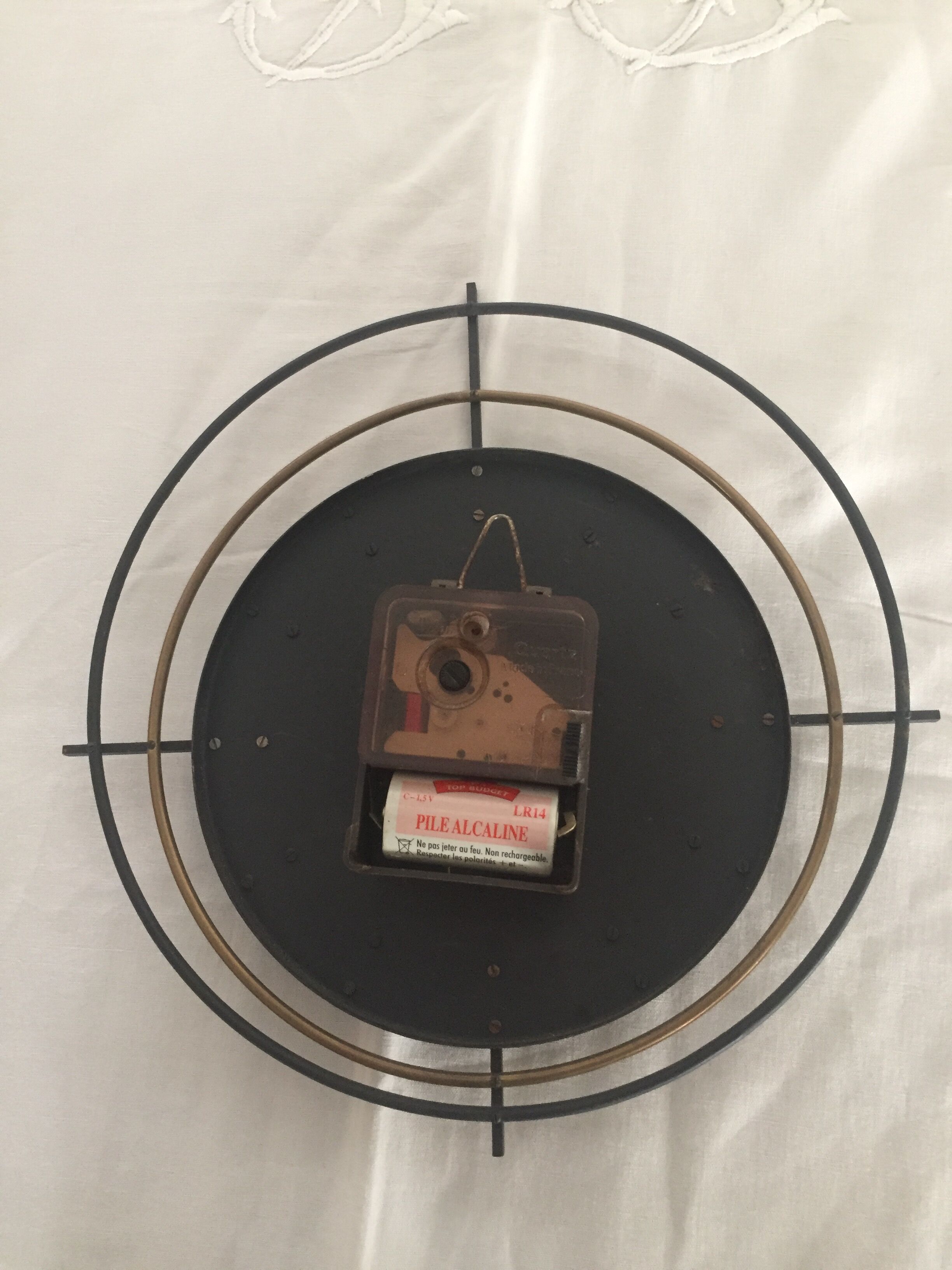 Pendule murale des années 60