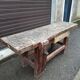 Solid wood workbench