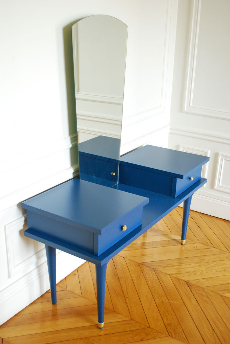 Revamped vintage vanity