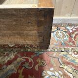 Louis XV style coffee table in cherry wood.