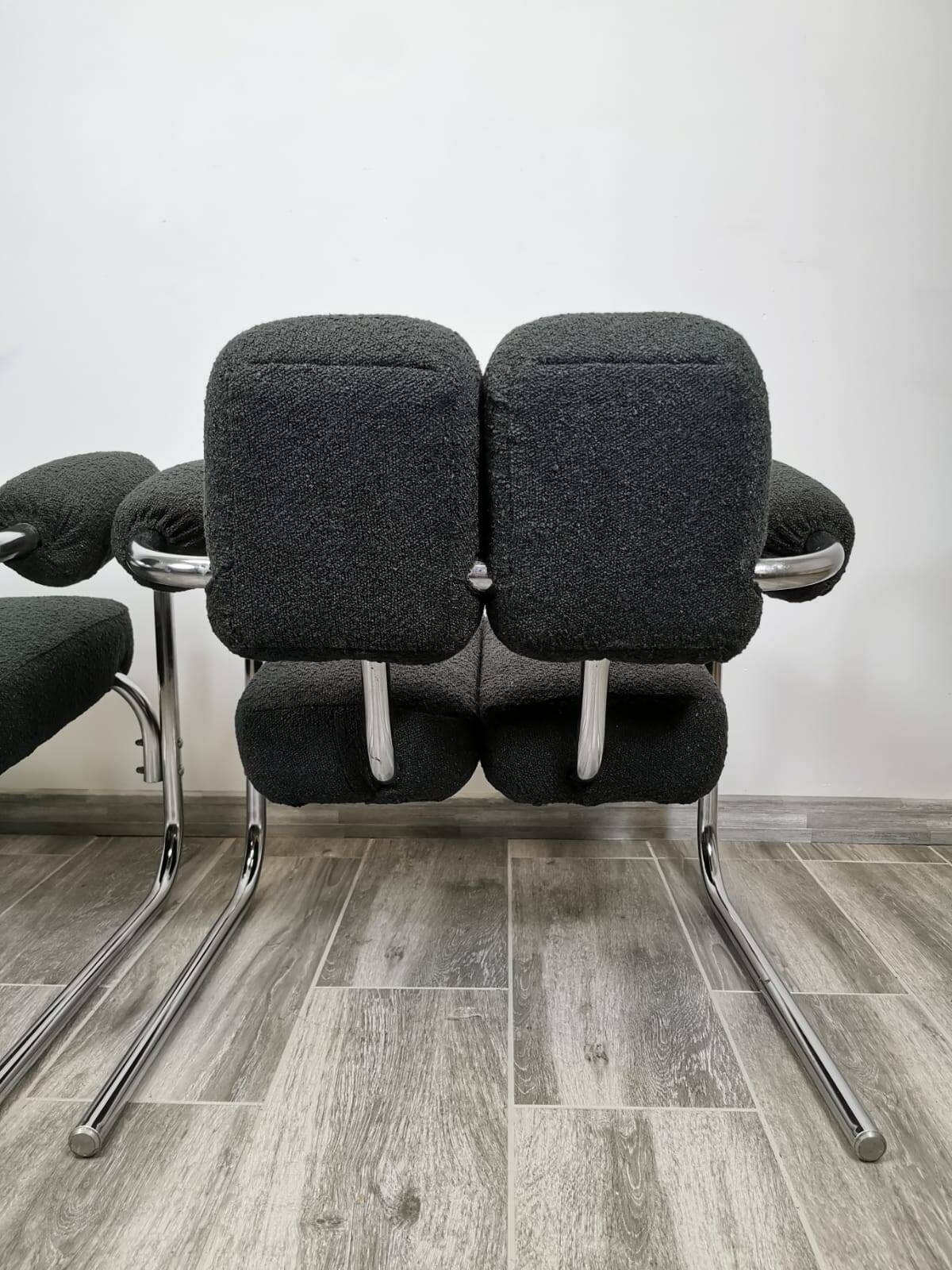 Mid-century restored armchairs