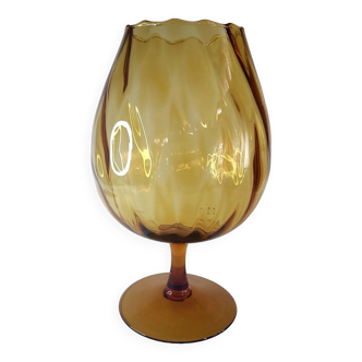 Cognac glass vase from the 70's