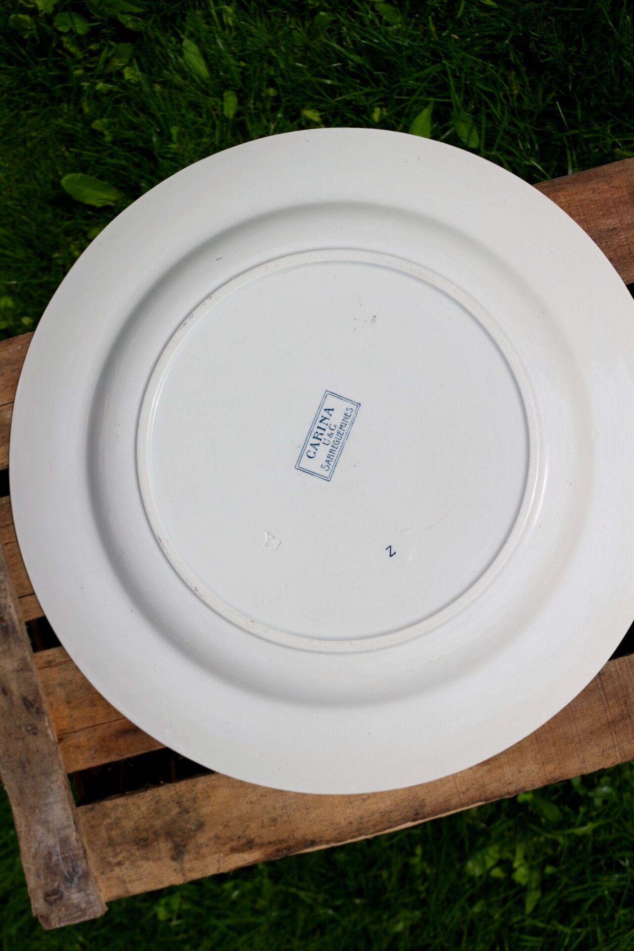Plat rond u&g sareguemines