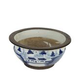 Old stoneware bowl China 20th Century