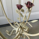 Art Nouveau style iron console