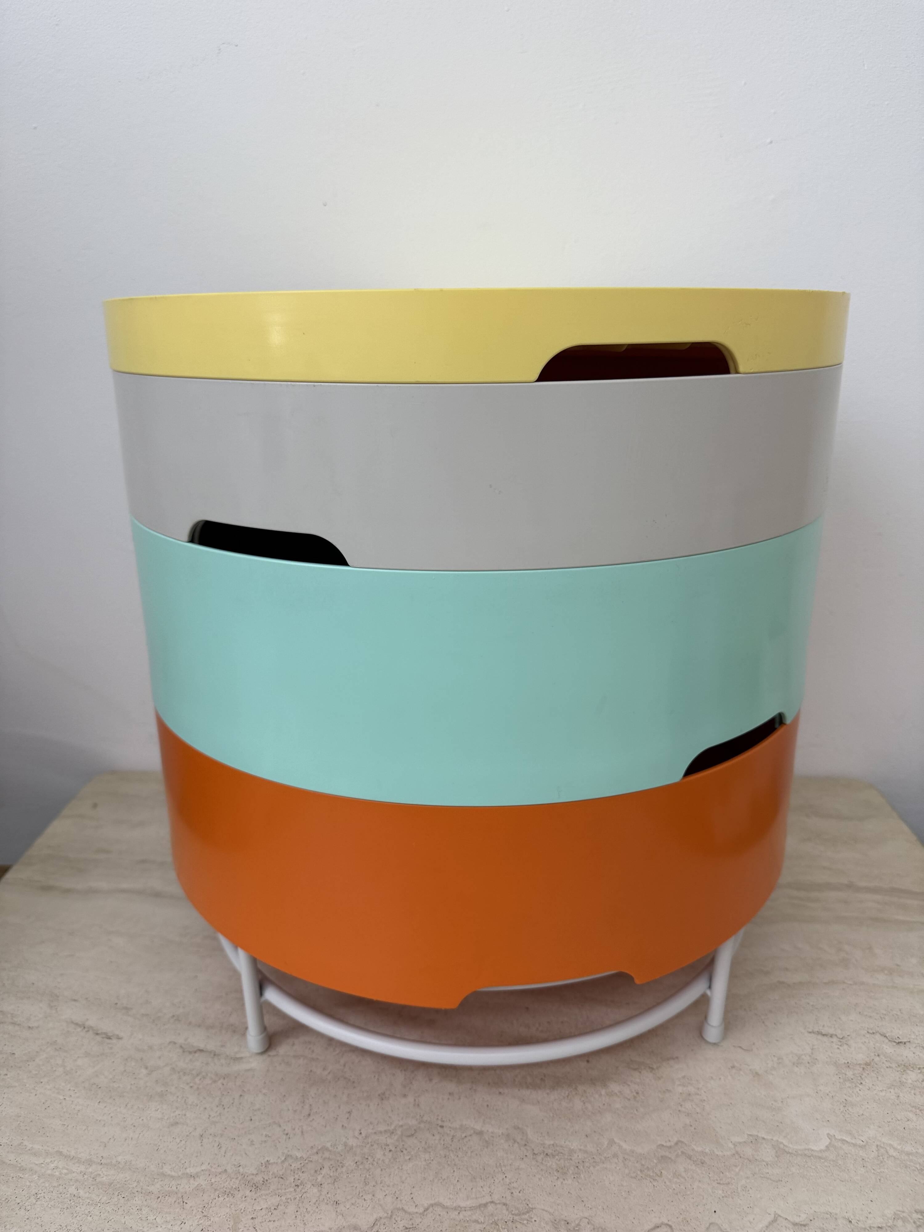 Vintage Ikea modulair side table by Richards Brill en A. Williams
