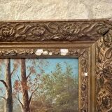 Oil on canvas Moriény