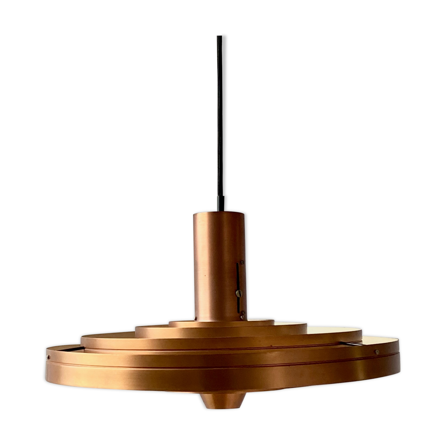 Suspension Fibonacci en cuivre par Sophus Frandsen pour Fog & Mørup, Danemark