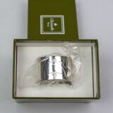 Christofle Vendôme silver-plated napkin ring – New in its box