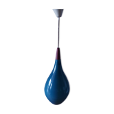 Scandinavian suspension light in blown glass by Holmegaard from the 1950s, 60s.