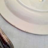 Cake service with mismatched plates