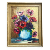 Nature morte sur toile