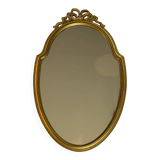 Vintage gold wooden mirror