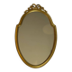Vintage gold wooden mirror